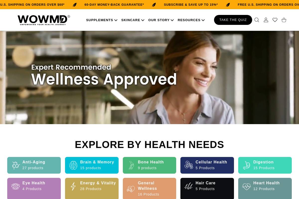 6. WOWMD Women's Vitality — Best for Comprehensive Herbal Support