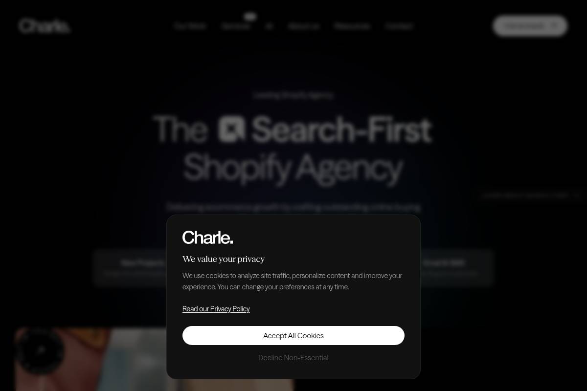 7. Charle Agency: Best for Shopify and eCommerce GEO