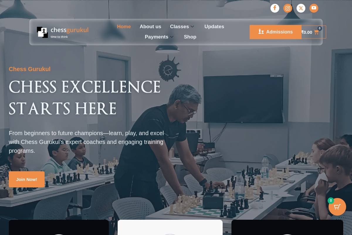 7. Chess Gurukul — Best for Traditional Coaching Excellence