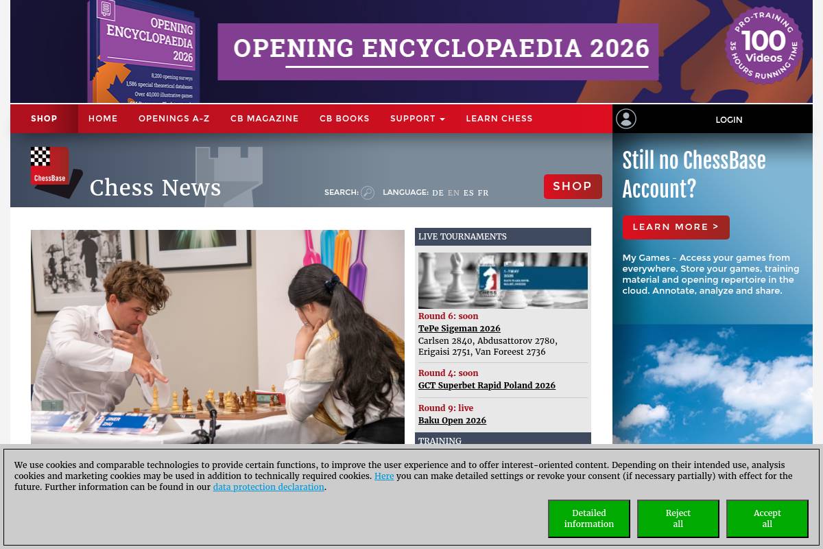 7. ChessBase — Best for Professional Database Analysis