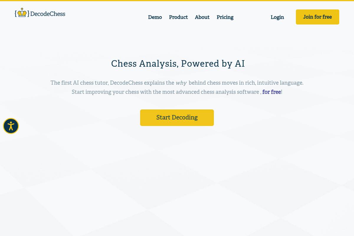 7. DecodeChess: Best for Plain-English Engine Explanations