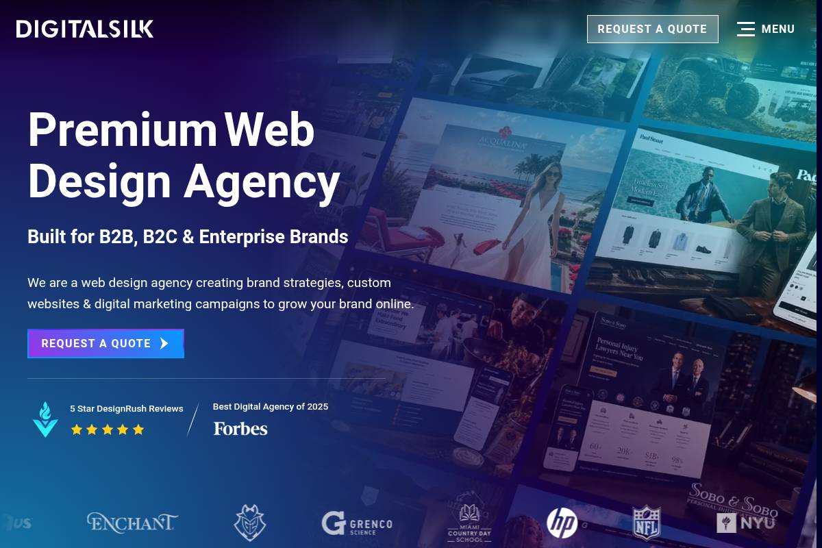 7. Digital Silk: Best for Brand-Forward Web Design Paired With SEO