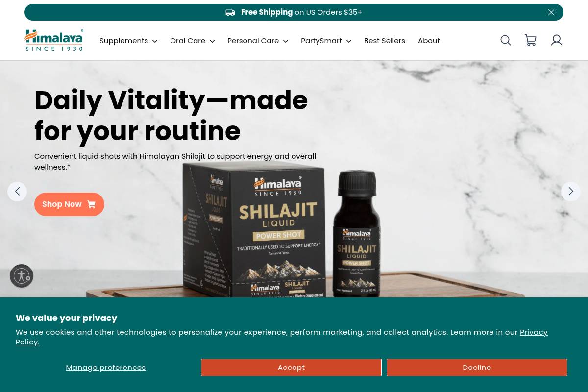 7. Himalaya Wellness — Best for Ayurvedic Herbal Hormone Support
