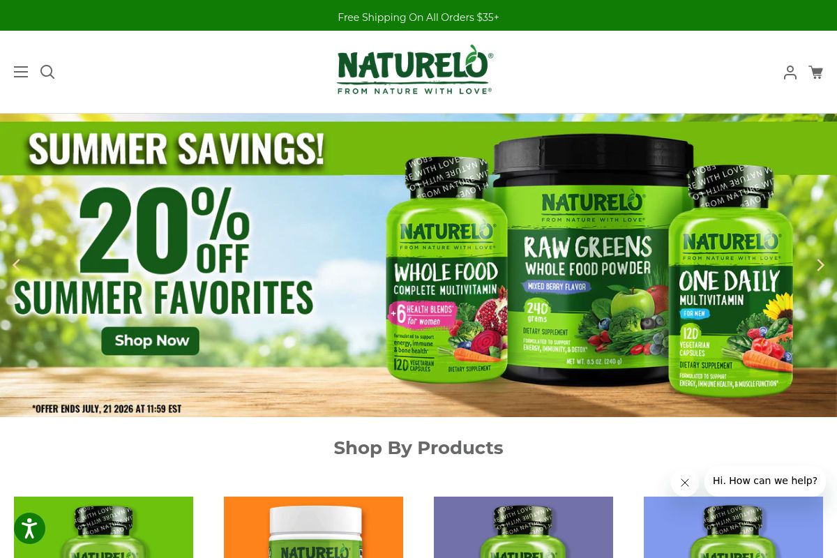 7. Naturelo — Best for Plant-Based Whole Food Multivitamins with Bioactive Nutrients