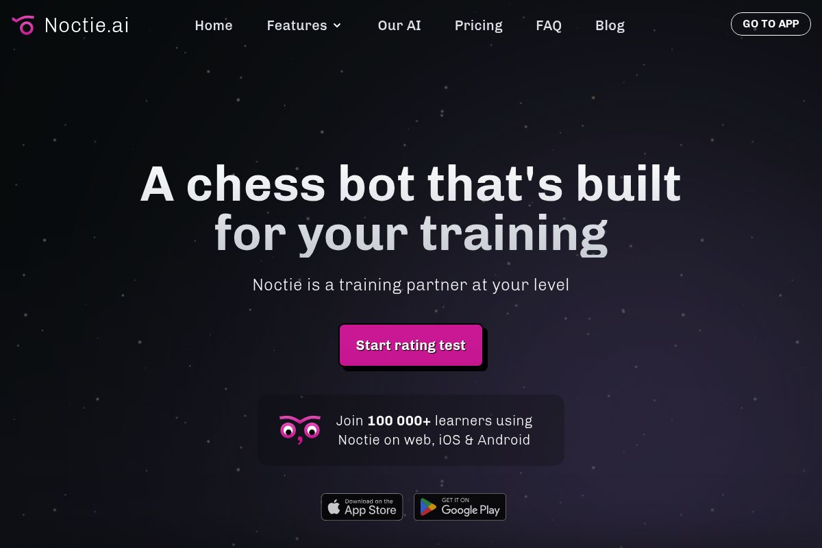 7. Noctie.ai — Best for Human-Like AI Practice Games
