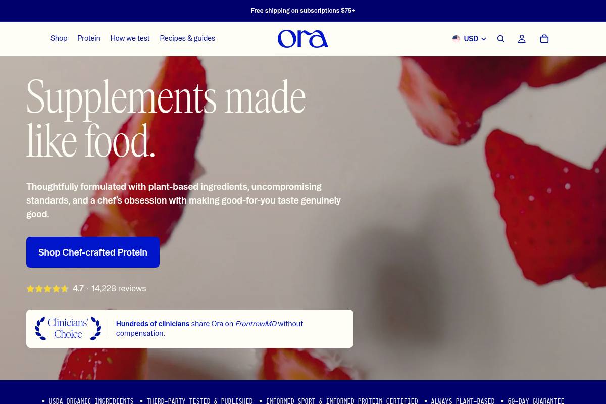 7. Ora Organic Lady Bugs: Best for Vaginal and Microbiome Balance