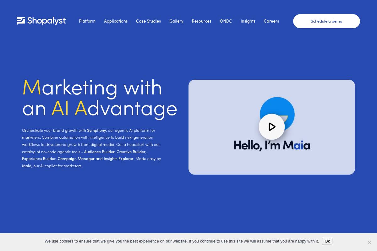 7. Shopalyst: Best for Shoppable Discovery Commerce Ads