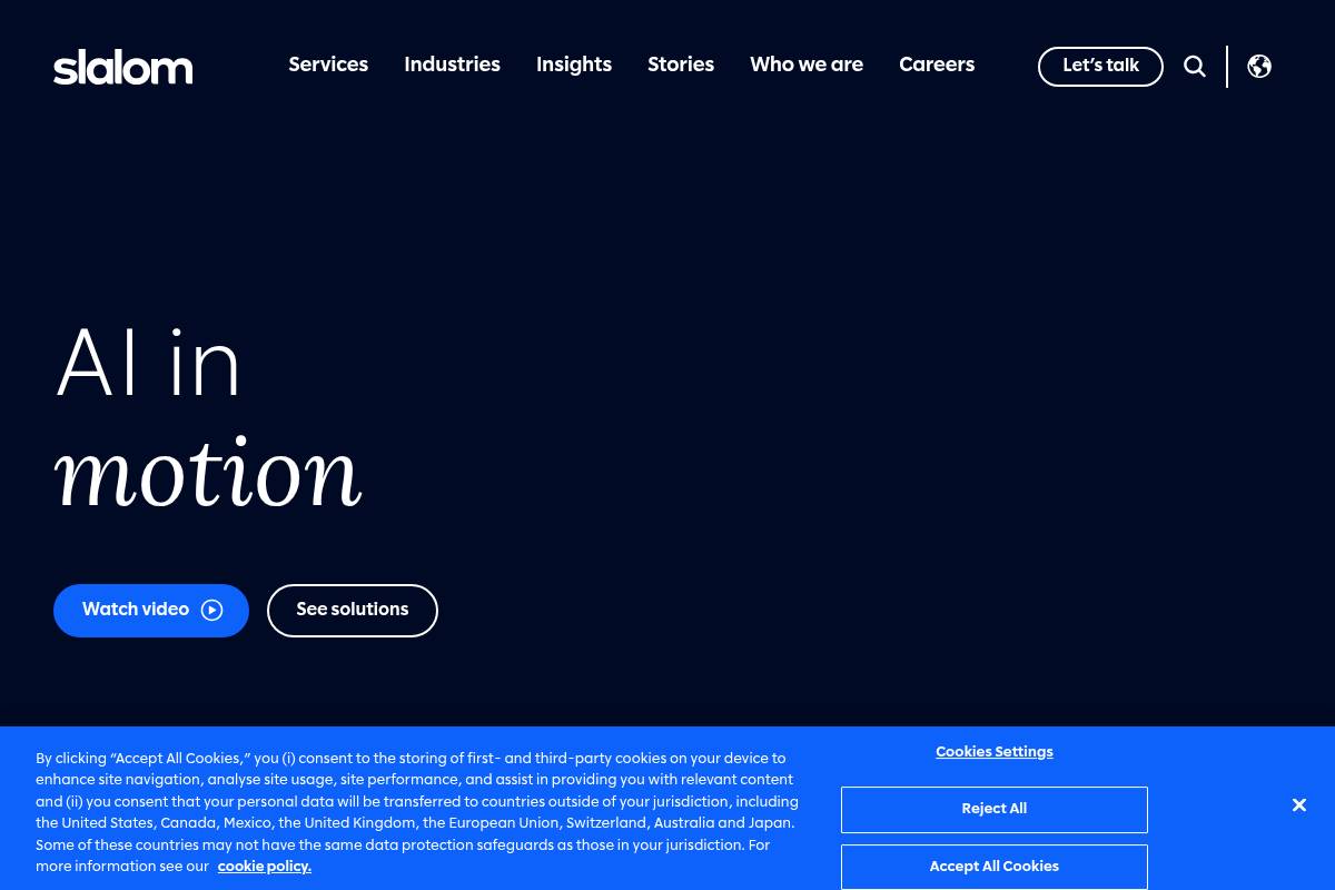 7. Slalom: Best for Collaborative Supply Chain and Digital Factory Delivery