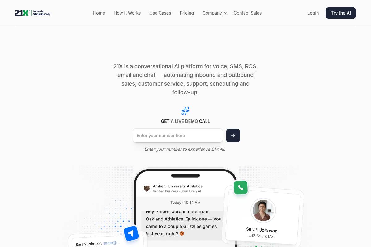 7. Structurely: Best for Long-Term AI Lead Nurture