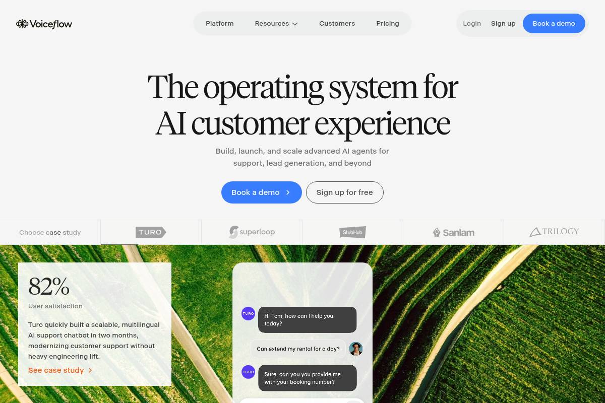 7. Voiceflow — Best for Omnichannel Agent Design and Prototyping