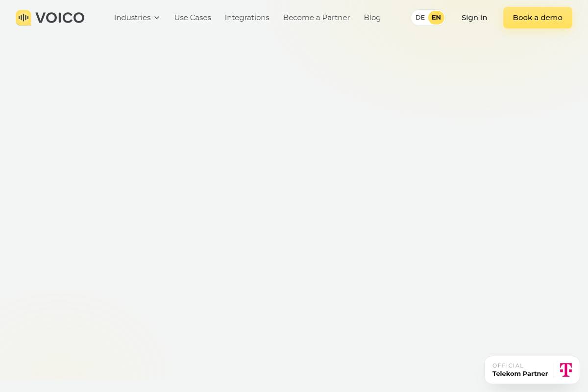 7. VOICO.AI — Best for German Market GDPR Compliance