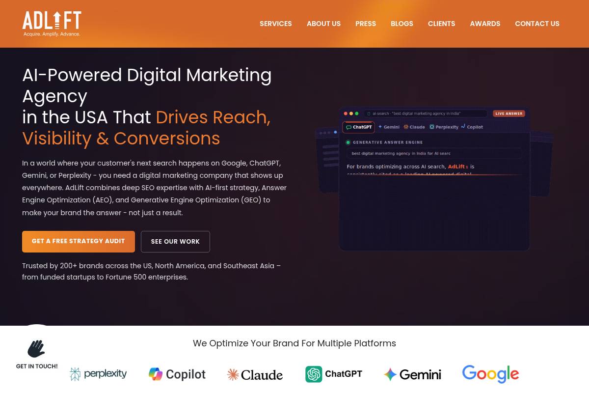 8. AdLift: Best for Ecommerce Brands Expanding into Global Search