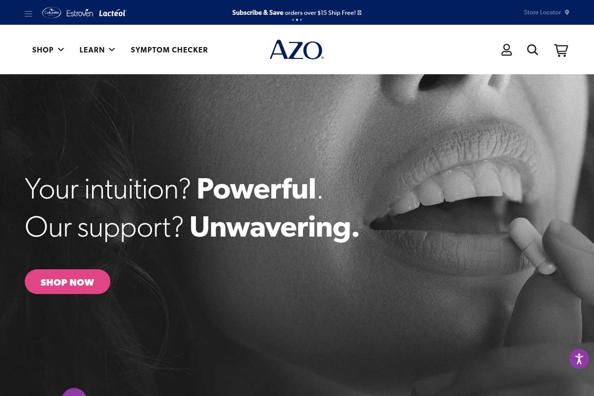 8. AZO Complete Feminine Balance: Best for Fast, Clinically Studied Results