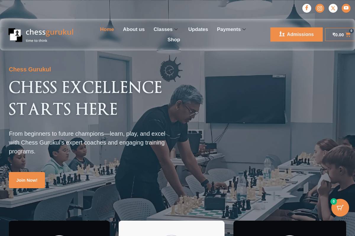 8. Chess Gurukul — Best for India's Champion-Producing Traditional Academy