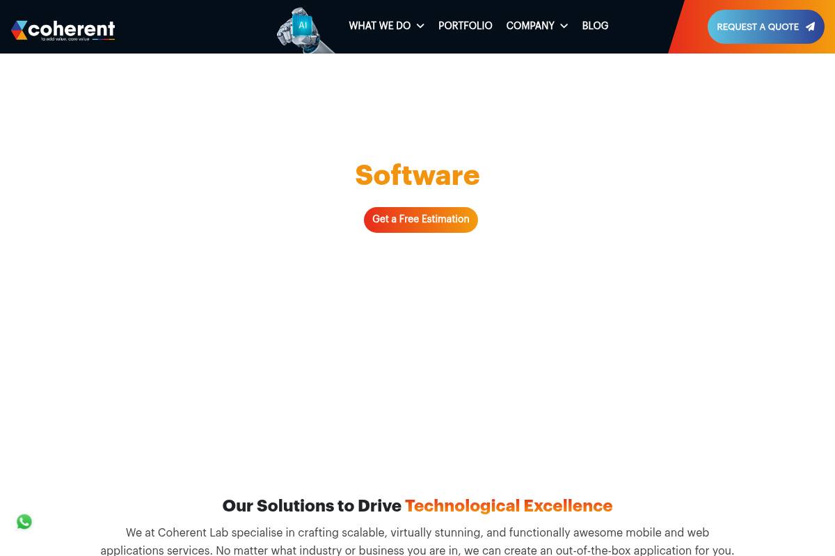 8. Coherent Lab: Best for Pre-Seed Founders Needing a Low-Cost MVP