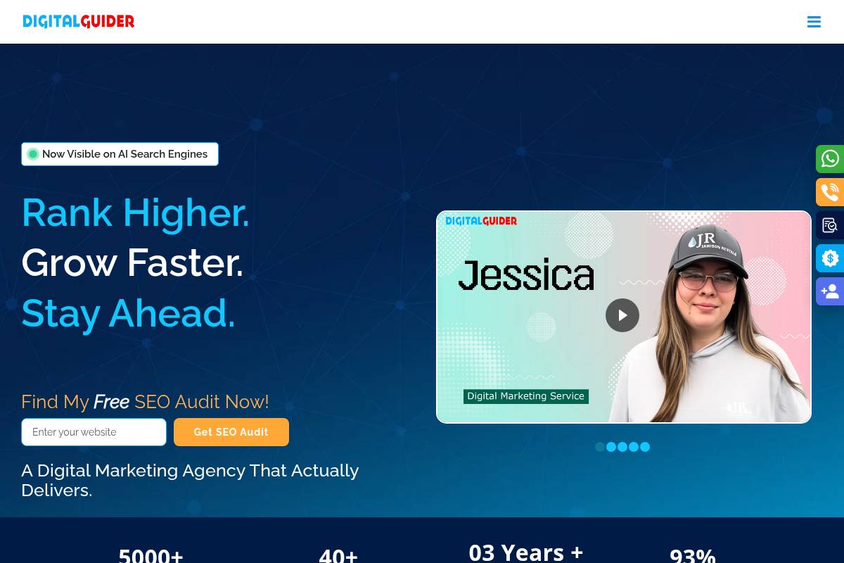 8. DigitalGuider: Best for Budget-Friendly SMB AI SEO