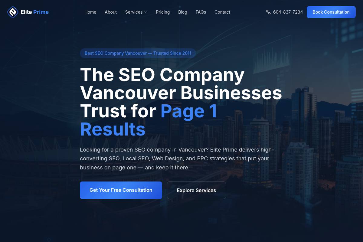 8. Elite Prime Business Solutions: Best for Standalone GEO Add-On Packages