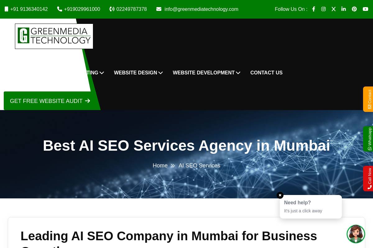 8. Green Media Technology: Best for Entity Optimization Fundamentals