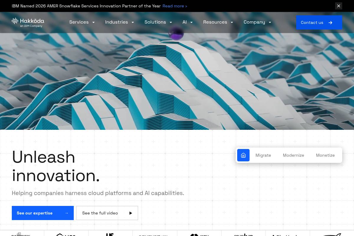 8. Hakkoda, an IBM Company: Best for Snowflake-First Shops Adding Databricks