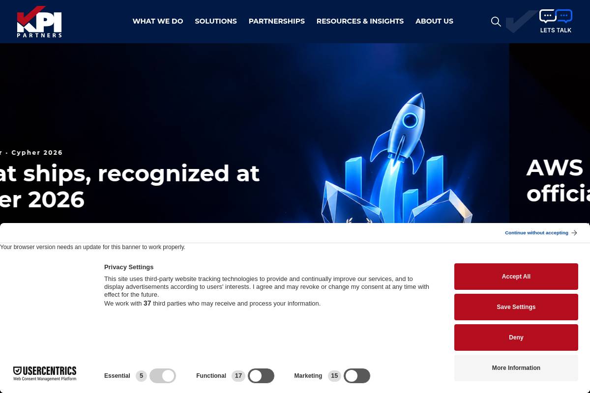 8. KPI Partners: Best for Large-Scale Informatica-to-Databricks Migrations