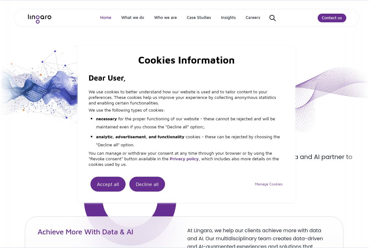 8. Lingaro: Best for CPG-Native Commercial Analytics and Migration