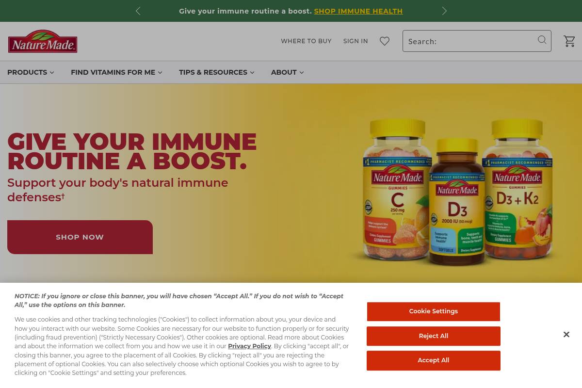 8. Nature Made Vitamin D3: Best for Budget-Friendly, USP Verified Mainstream Pick