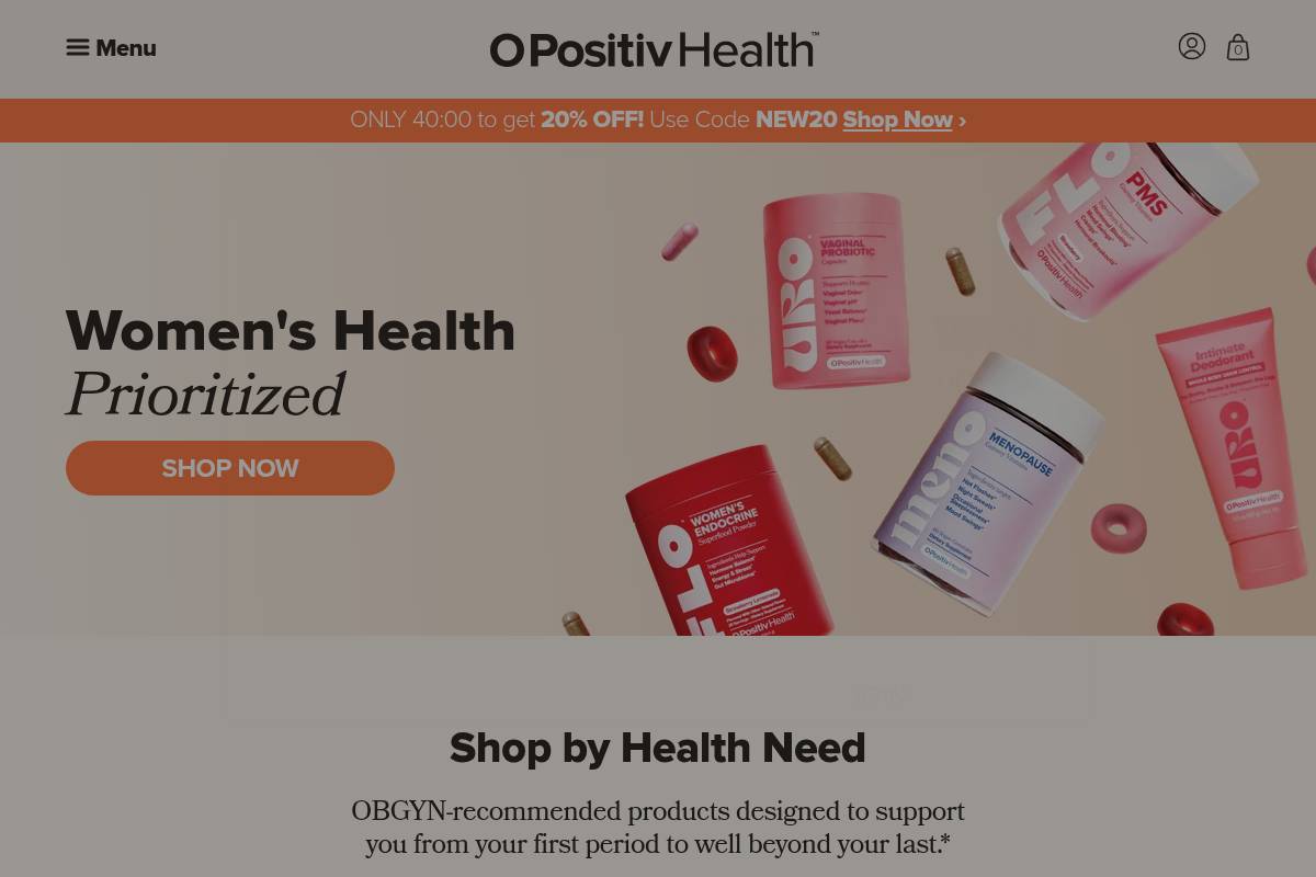 8. O Positiv URO Vaginal Probiotic: Best for UTI and Odor Support