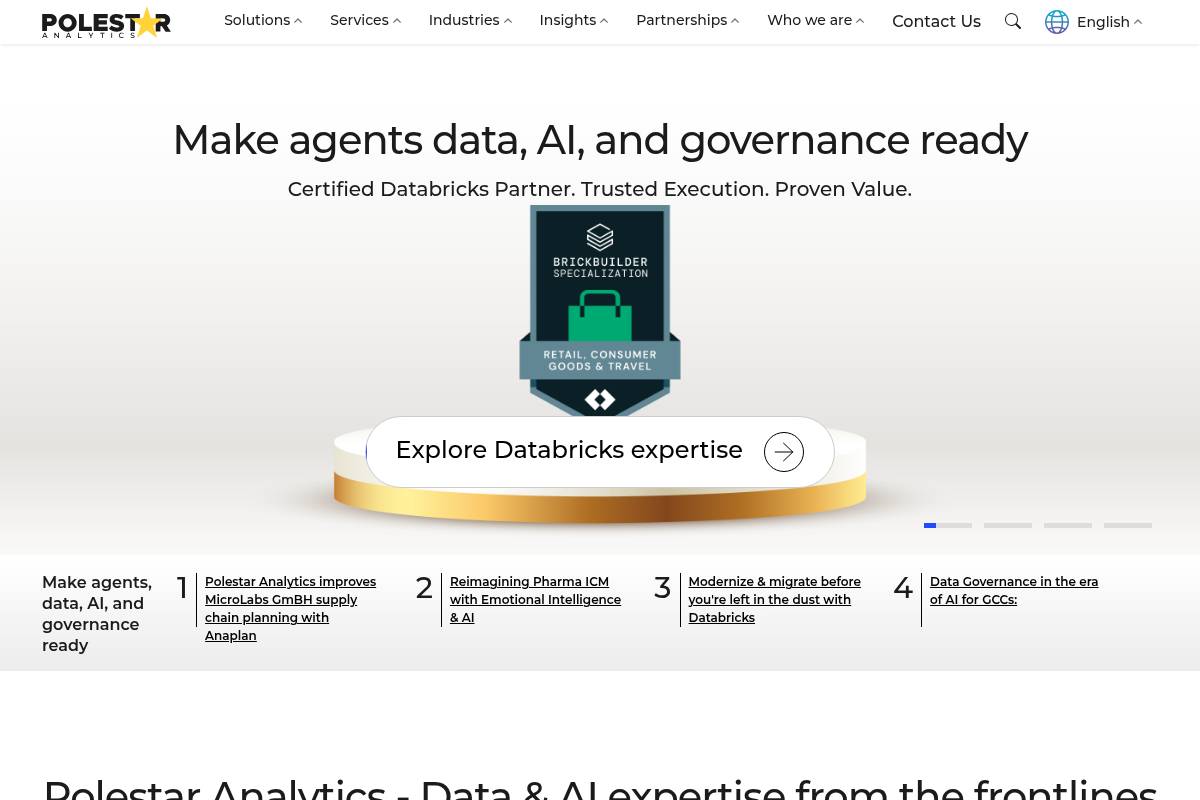 8. Polestar Analytics: Best for Mid-Market Pharma Commercial Analytics