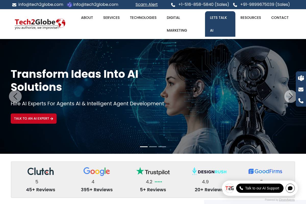 8. Tech2Globe: Best for High-SKU Catalog and Back-Office Operations