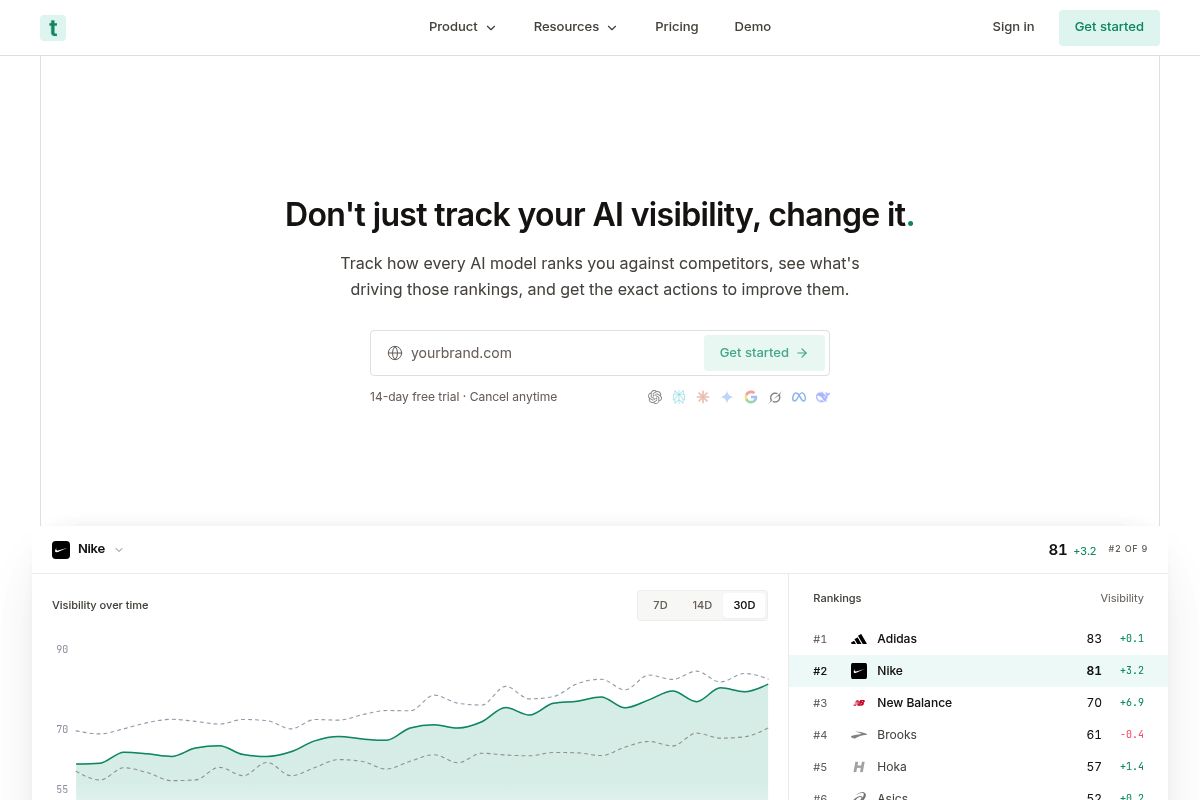 8. Trakkr — Best for Free Tier and Multi-Engine Coverage
