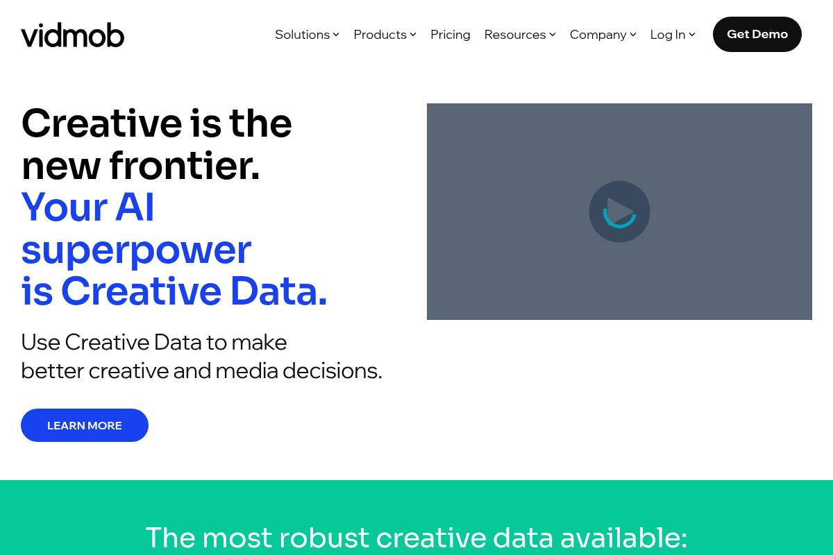 8. VidMob: Best for Enterprise Creative Data and Effectiveness Scoring