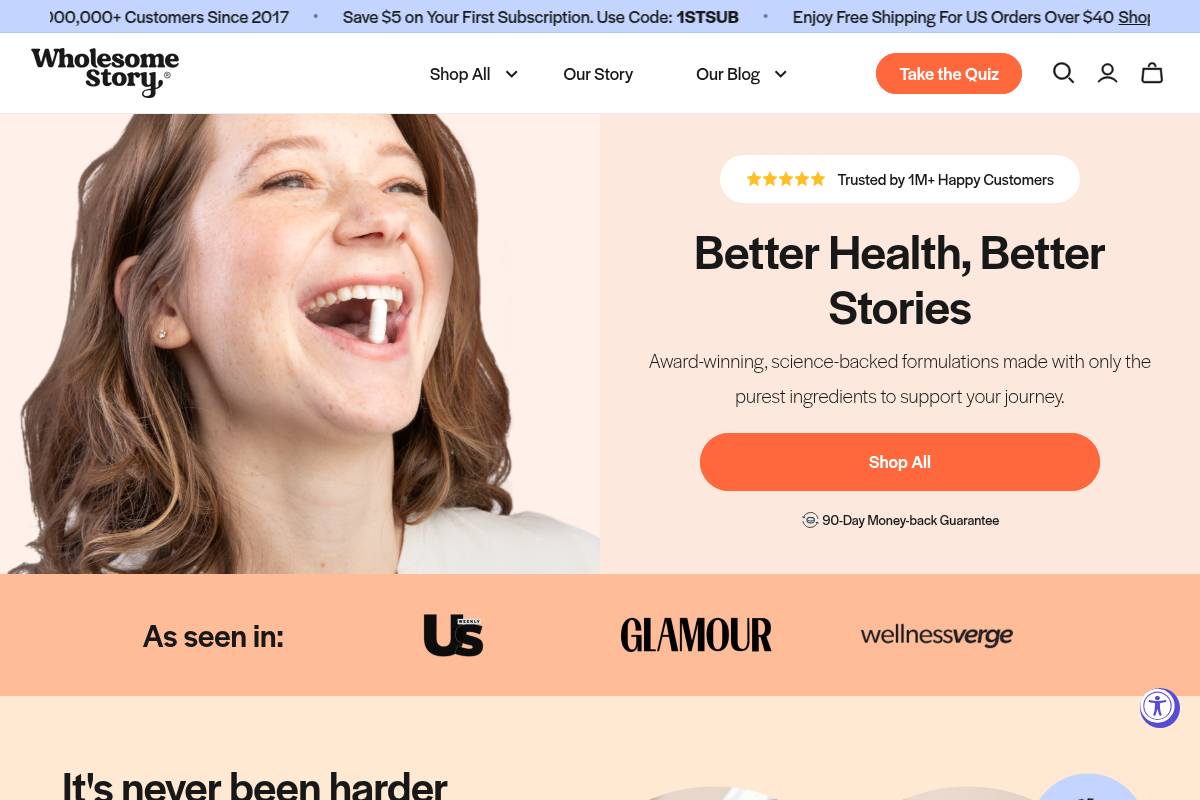 8. Wholesome Story Inositol — Best for PCOS Support