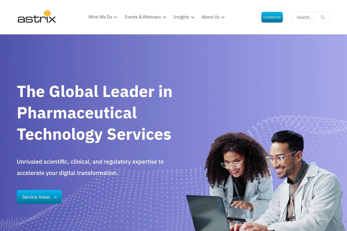 9. Astrix Technology Group: Best for Laboratory Informatics and GxP Validation