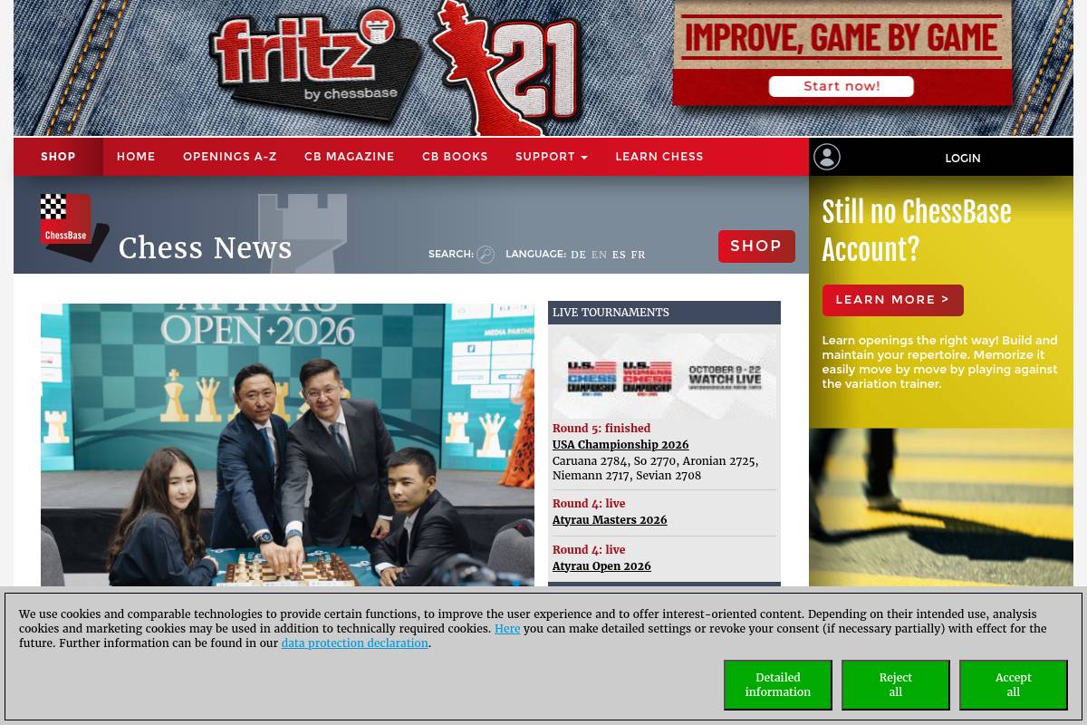 9. ChessBase 17: Best for Opening Database and Repertoire-Building Software