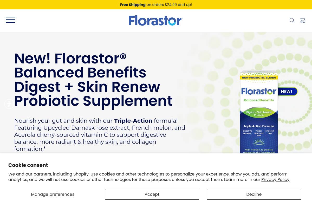 9. Florastor Daily Probiotic (Classic) — Best for Antibiotic-Resilient Digestive Support