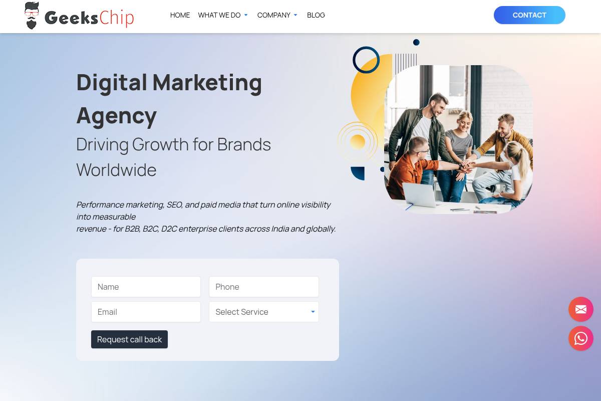 9. Geekschip: Best for Budget-Conscious SEO and PPC