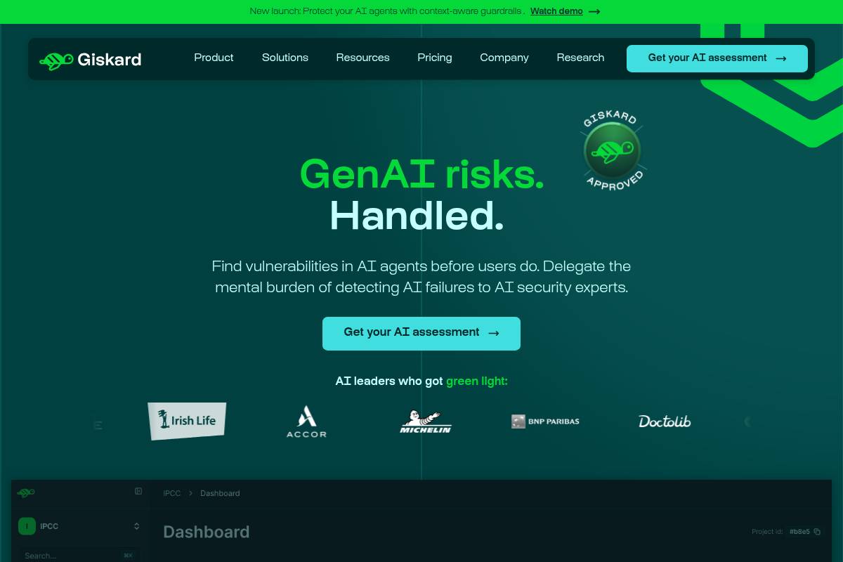 9. Giskard: Best for AI Red-Teaming and Compliance