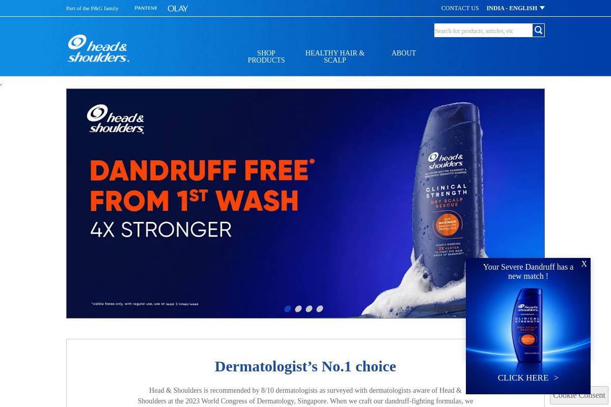9. Head & Shoulders Men
