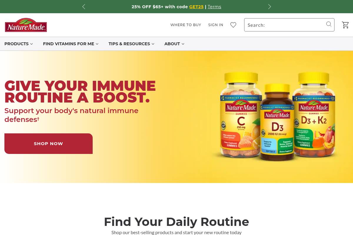 9. Nature Made Vitamin D3: Best Widely Available Drugstore Pick
