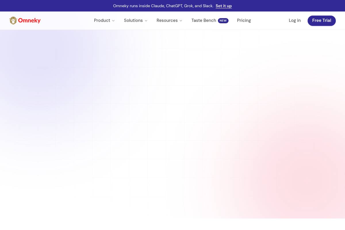 9. Omneky: Best for Omnichannel AI Creative With a Brand LLM