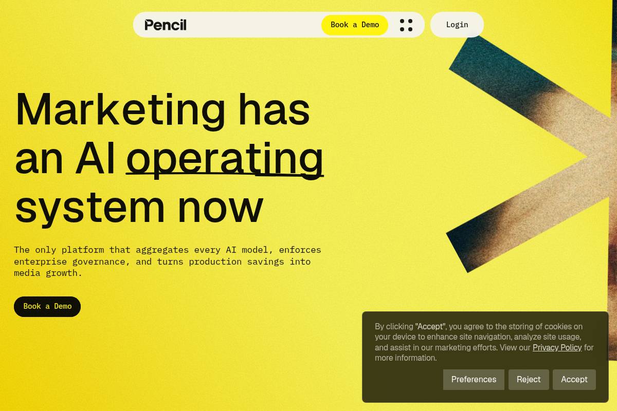 9. Pencil: Best for Creative Generation With Performance Scoring