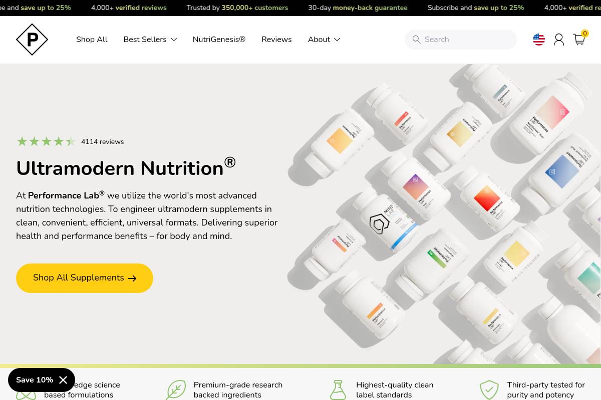 9. Performance Lab Whole-Food Multi for Women — Best for Clean-Label, Filler-Free Immune Formula
