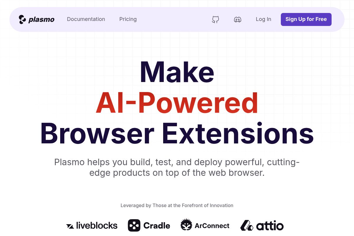 9. Plasmo Framework — Best for React-Centric Teams Needing CI/CD and Staging Environments