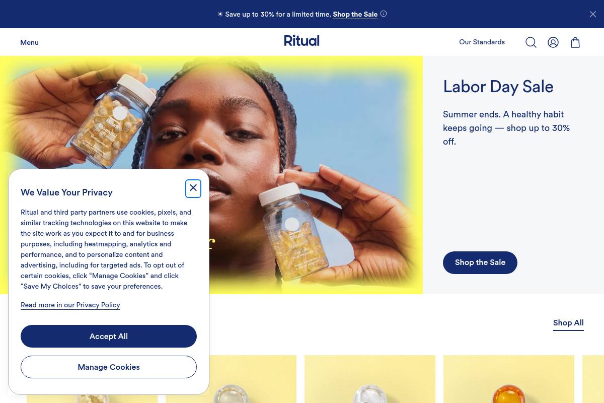 9. Ritual — Best Women-Specific Multivitamin with D3