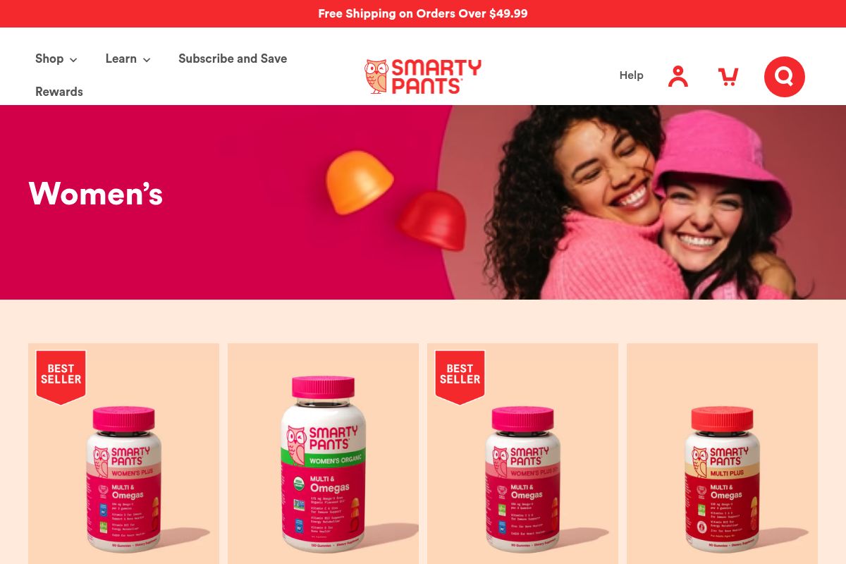 9. SmartyPants Women's Complete — Best for Premium Gummies with Omega-3s