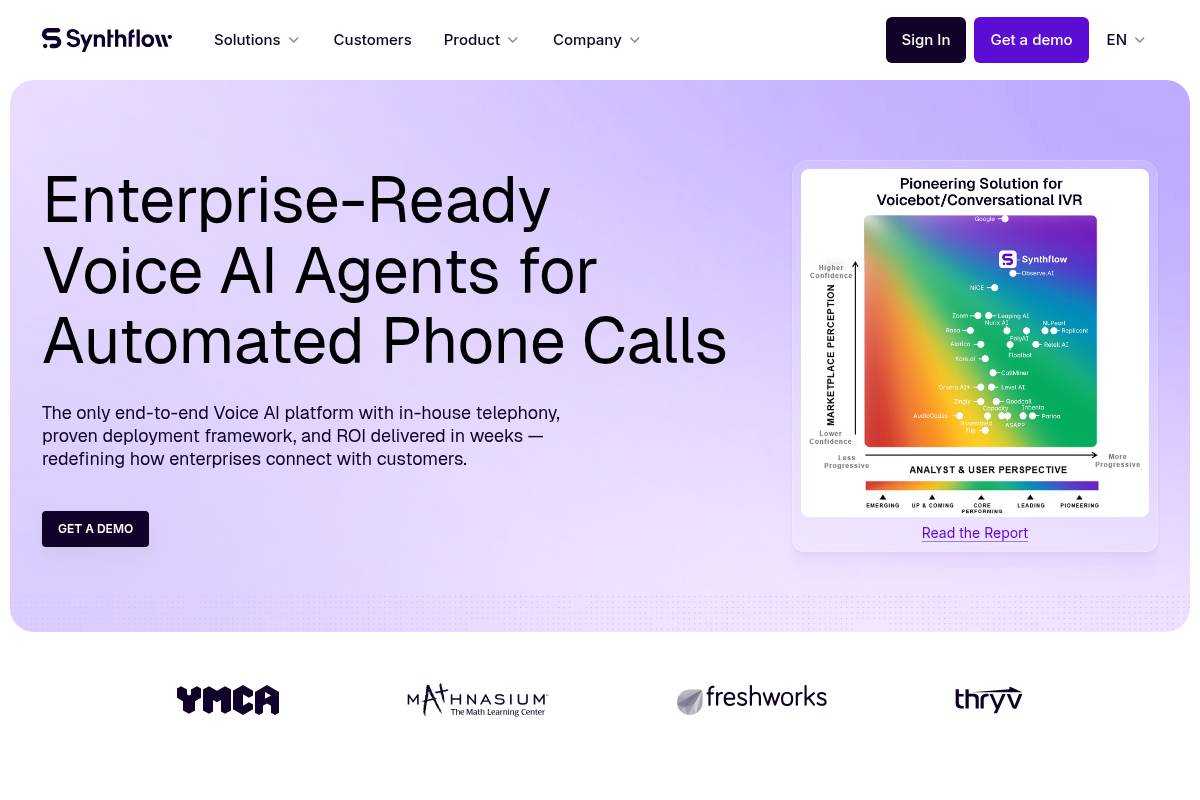 9. Synthflow AI — Best for Agencies Building White-Label Voice Qualification Bots