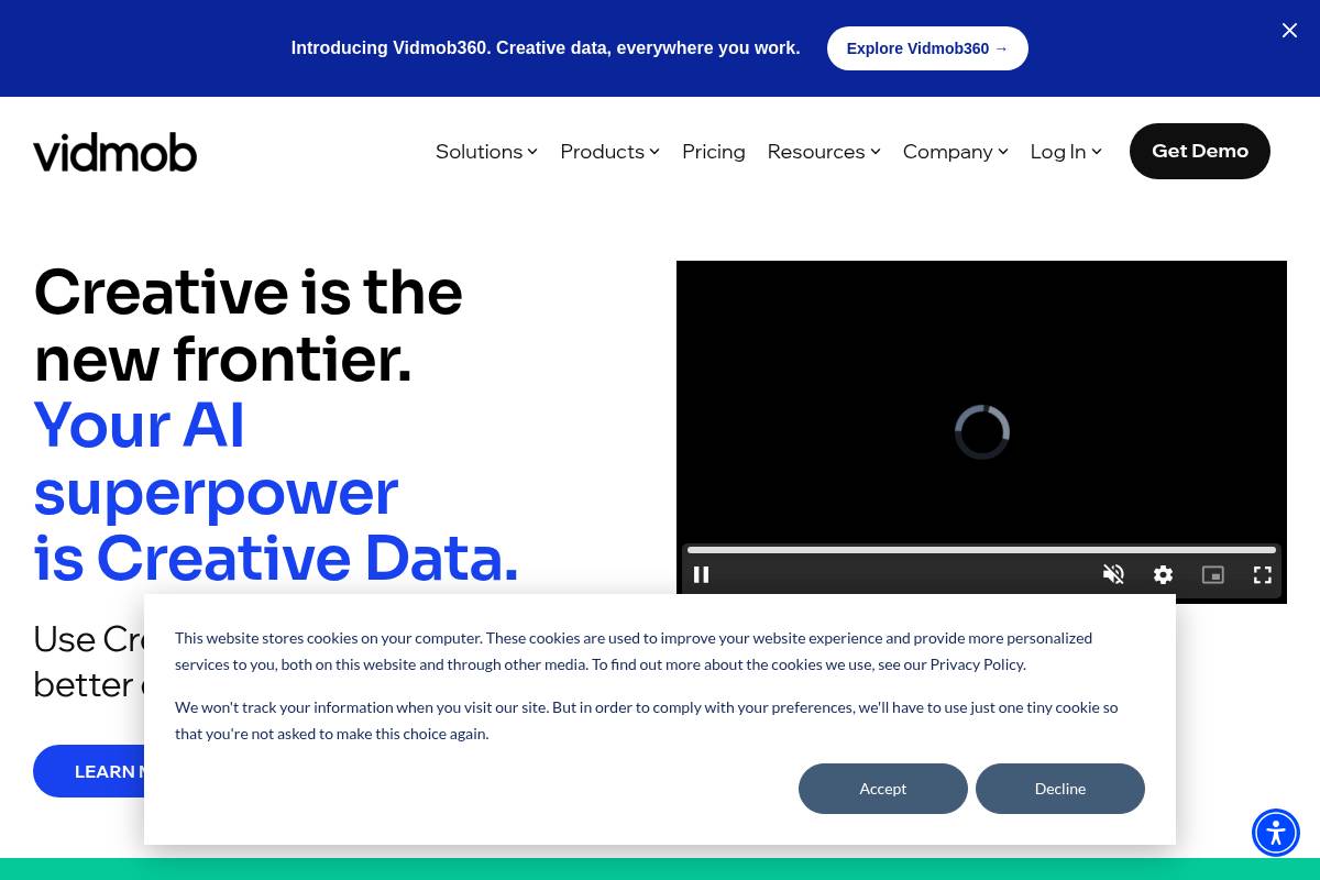 9. VidMob: Best for Enterprise Creative Analytics and Frame-Level Scoring