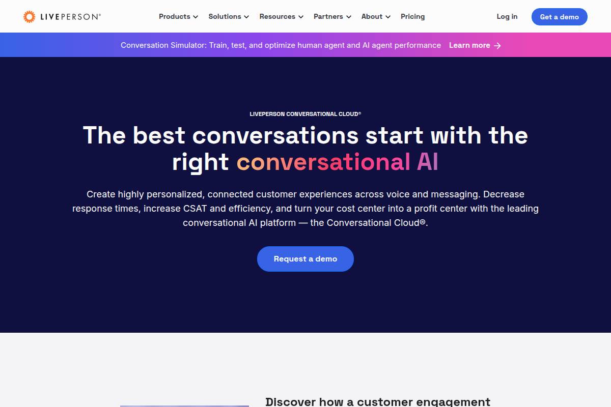 LivePerson Conversational Cloud