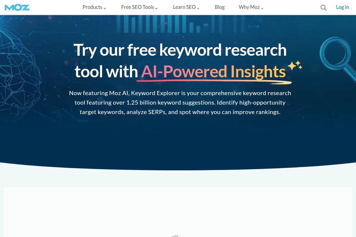 Moz Keyword Explorer