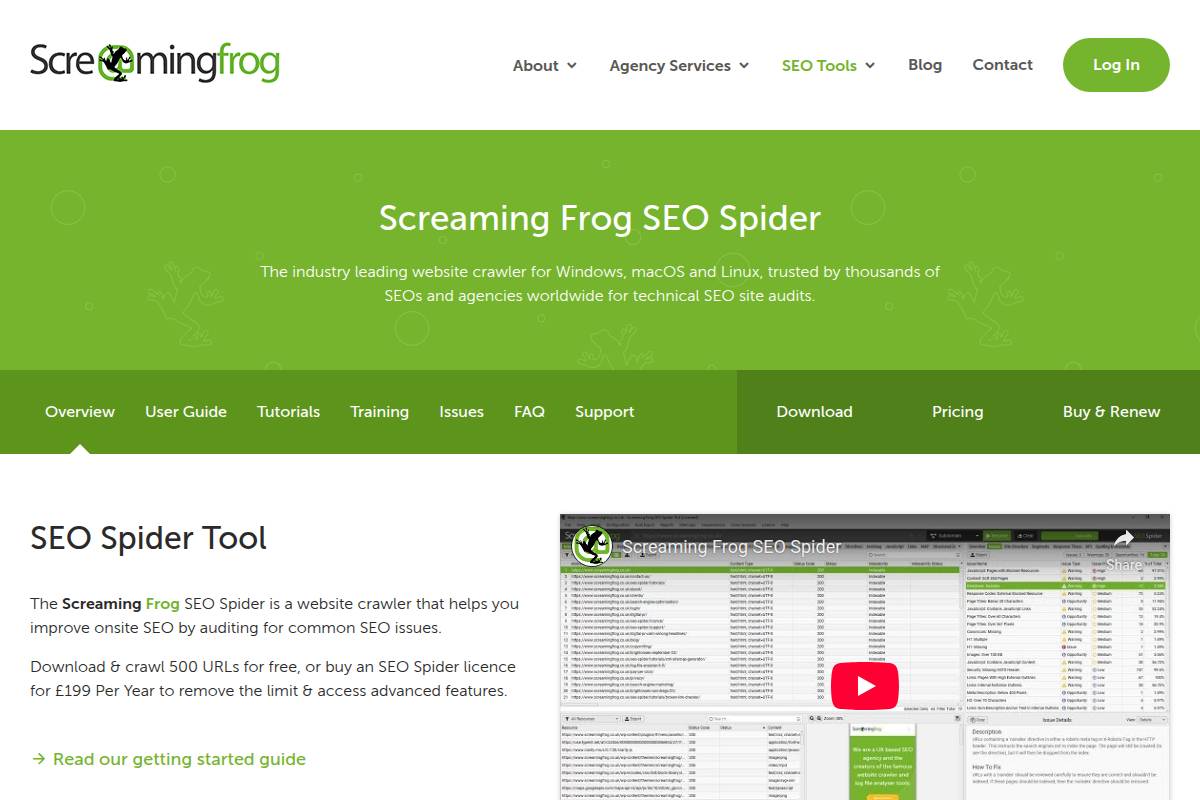 Screaming Frog